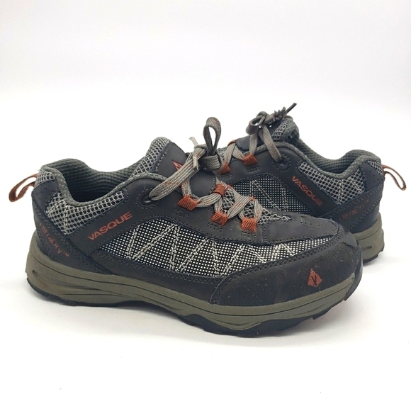 Vasque Other - Vasque Youth US 4 EU 35 gray trail shoes lace up Ultra Dry 7210 Monolith